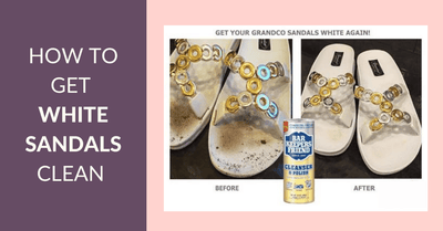 Grandco Sandals - How To Keep The White Sandals Clean!